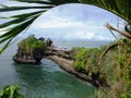 Visitor Tanah lot Royalty Free Stock Photo