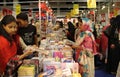 Visitors 8th Karachi international Book Fair Royalty Free Stock Photo