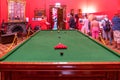 Visitors in the Billiard Room at Government House.