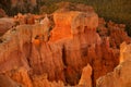 Visitors on the Bryce Canyon hoodoos Royalty Free Stock Photo