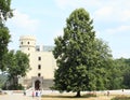 Visitors on Castle Orlik Royalty Free Stock Photo