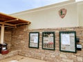 Visitors Center - Needless District - Canyonlands National Park - Utah Royalty Free Stock Photo