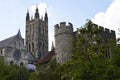 Visitors enjoy the Canterbury Cathedral Open Gardens