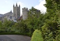 Visitors enjoy the Canterbury Cathedral Open Gardens