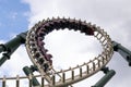 Gigabtic roller coaster at Efteling theme park Royalty Free Stock Photo