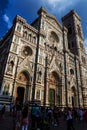 Visitors at Florence Duomo Cathedral