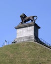 Visitors at Lion's Mound, Waterloo, Belgium.
