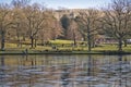 Visitors in of Lyme Park Stockport Peak District National Park Cheshire England 29/12/2016 editorial