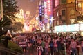 Visitors at Nanjing Road, Shanghai