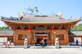 Visitors near Guangxiao Temple in Guangzhou