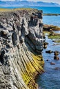 Viewpoint at Arnarstapi on the Snaefellsnes peninsula in Iceland Royalty Free Stock Photo