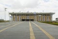 The ultra modern designed house of parliament or Knesset located in Jerusalem Israel Royalty Free Stock Photo