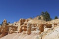 Visitors at the Sunrise Point at Bryce Canyon National Park in Utah