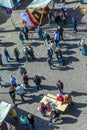 Visitors of the 24th Barbarossamarkt festival in Gelnhausen