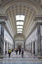 Visitors at the Vatican Museums in Rome Italy Royalty Free Stock Photo