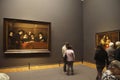 Visitors view and photograph Rembrandt