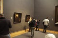 Visitors view and photograph Rembrandt