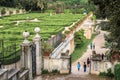 Visitors of villa Doria Pamphili at the Via Aurelia Antica, Rome, Italy