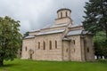 The Visoki Decani monastery church in Kosovo