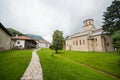 The Visoki Decani monastery church in Kosovo