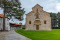 Visoki Decani monastery in Kosovo Royalty Free Stock Photo