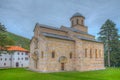 Visoki Decani monastery in Kosovo Royalty Free Stock Photo