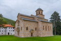 Visoki Decani monastery in Kosovo Royalty Free Stock Photo