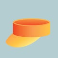 visor cap. Vector illustration decorative design Royalty Free Stock Photo
