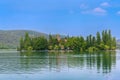 Visovac Island in Krka park, Croatia