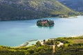 Visovac monastery in The Krka National park, Croatia