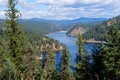 Lake Coeur d`Alene, Idaho Royalty Free Stock Photo