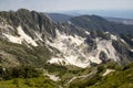 Vista di Campocecina verso le cave Royalty Free Stock Photo