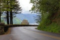 Vista House along Old Columbia Highway in Oregon