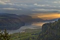 Vista House on Crown Point 4 Royalty Free Stock Photo