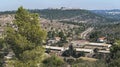 Vista of Moshav Shoresh in the Judaean Mountains near Jerusalem