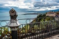 Vista from Taormina, Sicily, Italy Royalty Free Stock Photo