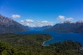 The mountains and lakes of San Carlos de Bariloche, Argentina Royalty Free Stock Photo