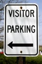 Vistors parking Royalty Free Stock Photo