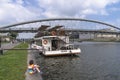 vistula river in krakow