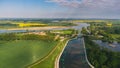 Vistula river near GdaÃâsk, Poland.