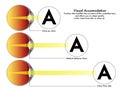 Visual accommodation chart