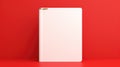 visual blank white folder Royalty Free Stock Photo