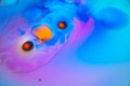 Abstract image colorful liquid Royalty Free Stock Photo