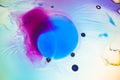 Abstract image colorful liquid Royalty Free Stock Photo