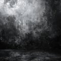 Visual dark gray background, with soft and subtle gradient texture for photography studio backdrops. Royalty Free Stock Photo