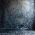 Visual dark gray background, with soft and subtle gradient texture for photography studio backdrops. Royalty Free Stock Photo