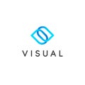 Visual design element. Vision. Eye sign. Video control sign. Smart business solution.