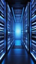 Visual Elegance: Discover RackArtistry Lumina\'s Data Ballet. AI generate
