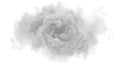 Abstract white smoke cloud forming a tight spiral Royalty Free Stock Photo