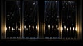 visual fireworks black background